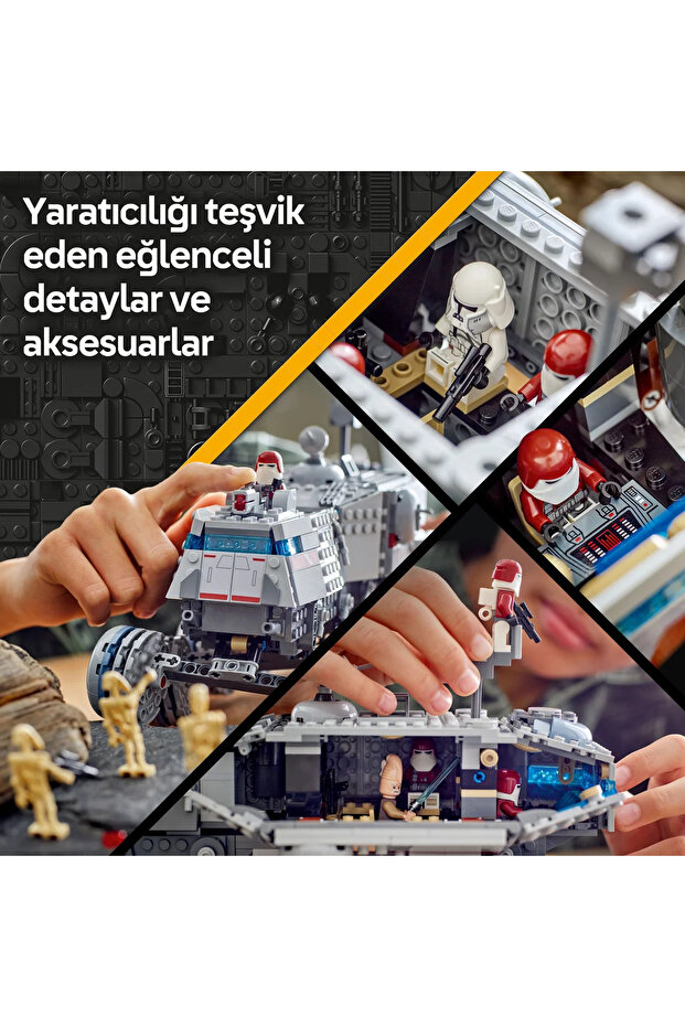 ® Star Wars Cumhuriyet Juggernaut 75413 – 9+ Yaş için Yaratıcı Oyuncak Yapım Seti (813 Parça) - 8