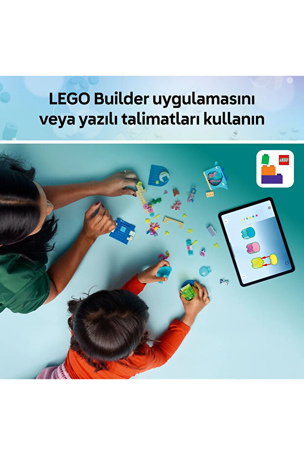® Gabby’s Dollhouse Deniz Kızı Gabby’nin Akvaryum Macerası 11204 - 4+ Oyuncak Yapım Seti (103P) - 7