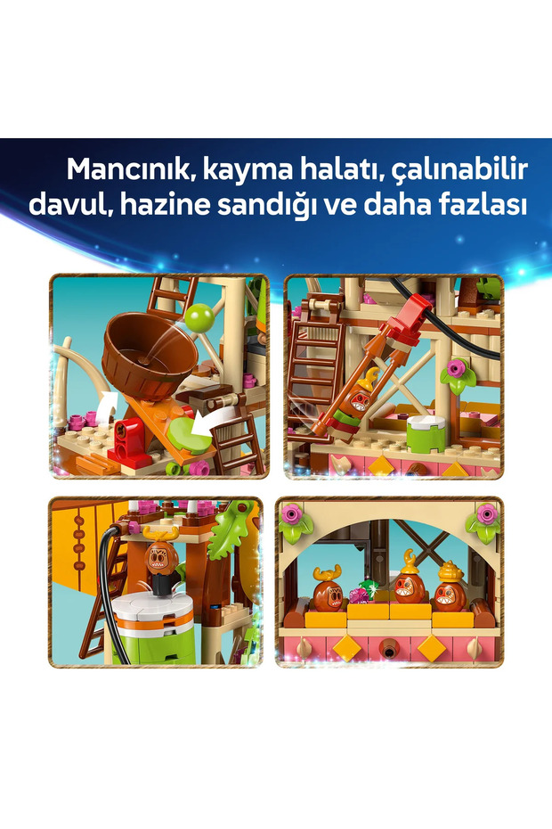 ® ǀ Disney Moana 2 Kakamora Gemisi 43258 - 7+ Çocuklar için Oyuncak Yapım Seti (572P) - 9