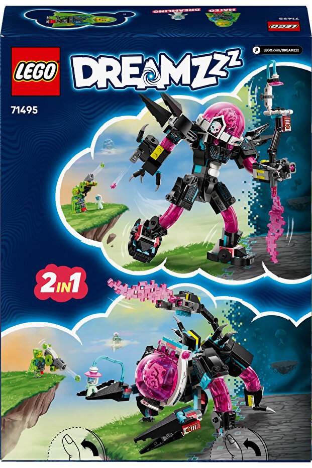 ® DREAMZzz™ Mateo, Siber Beyin Robotuna Karşı 71495 - 8+ Çocuklar için Oyuncak Yapım Seti (368P) - 4