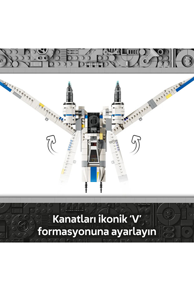 ® Star Wars: Andor™ Asi U-Wing Starfighter™ 75399 - 8+ Çocuklar için Oyuncak Yapım Seti (594P) - 7