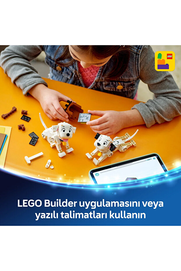 ® ǀ Disney Lucky ve Penny 101 Dalmaçyalı Köpek Yavruları 43271-6+ Yaratıcı Oyuncak Yapım Seti (268P) - 10