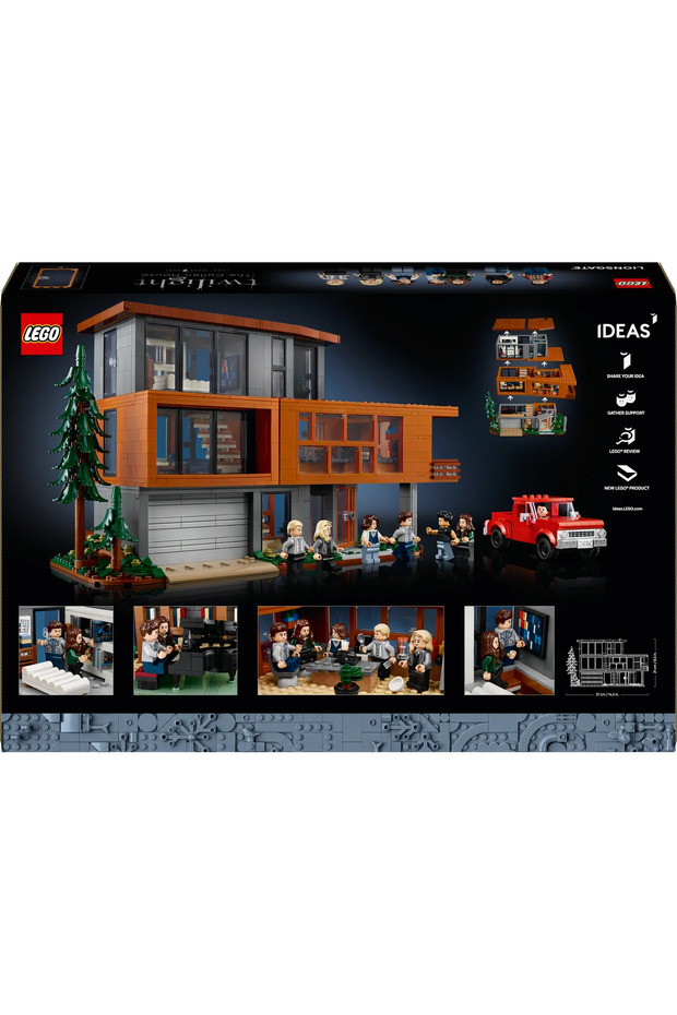 ® Ideas Alacakaranlık: Cullen Evi 21354 - Yetişkinler için Film Hatırası Yapım Seti (2001 Parça) - 5