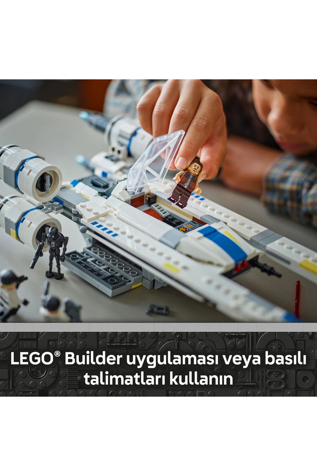 ® Star Wars: Andor™ Asi U-Wing Starfighter™ 75399 - 8+ Çocuklar için Oyuncak Yapım Seti (594P) - 10