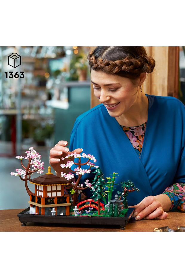 ® Icons Huzurlu Bahçe 10315 - 18+ Yaratıcı Model Yapım Seti (1363Parça) - 6