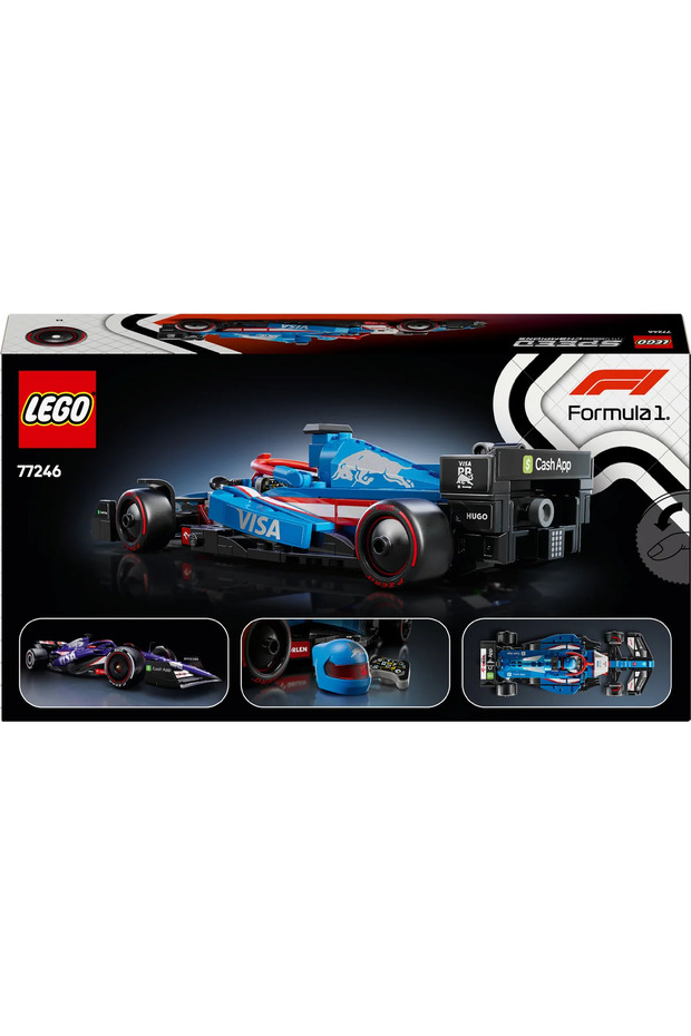 ® Speed Champions Visa Cash App RB VCARB 01 F1® Yarış Arabası 77246 - 18+ Oyuncak Seti (248Pr) - 5