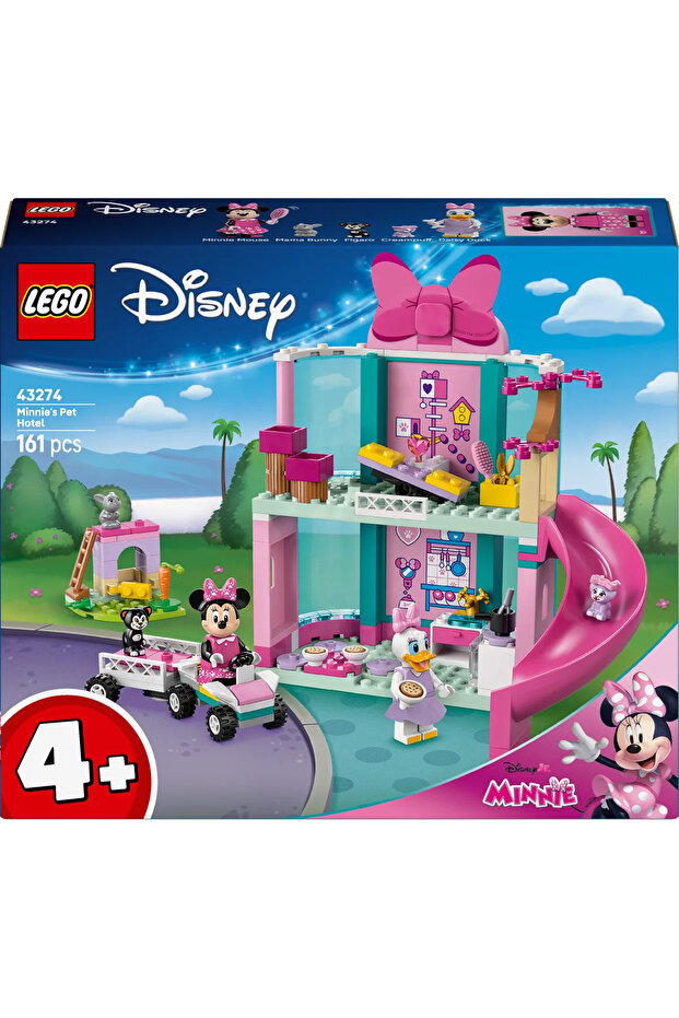 ® ǀ Disney Minnie’nin Evcil Hayvan Oteli Mickey’nin Kulüp Evi 43274 - 4+ Oyuncak Yapım Seti (161P) - 3