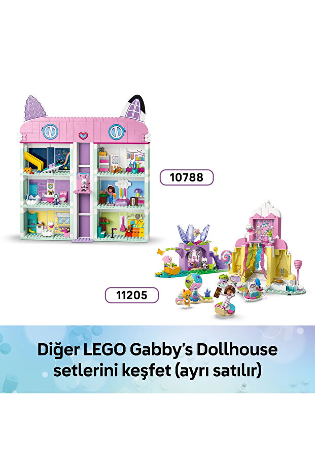 ® Gabby’s Dollhouse Deniz Kızı Gabby’nin Akvaryum Macerası 11204 - 4+ Oyuncak Yapım Seti (103P) - 10