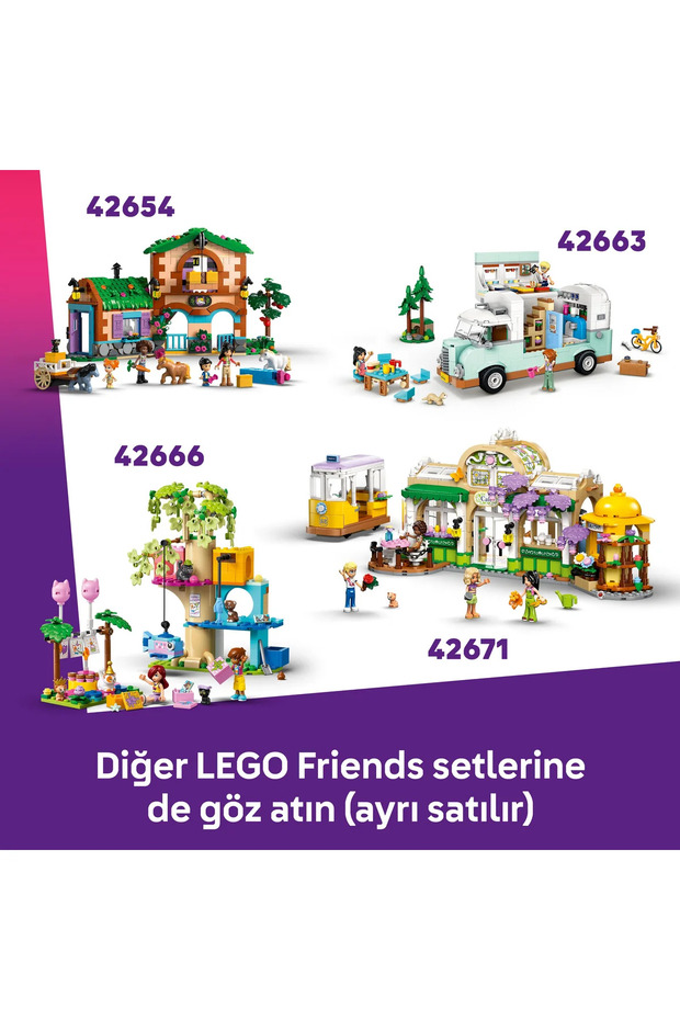 ® Friends Aile Tatil Köyü 42673 - 8+ Çocuklar için Yaratıcı Oyuncak Yapım Seti (1140) - 11