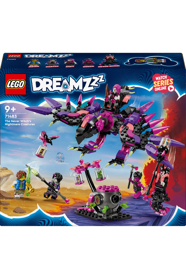 ® DREAMZzz™ Never Cadısı’nın Kabus Yaratıkları 71483 – 9+ Çocuklar için Oyuncak Yapım Seti (457P) - 4
