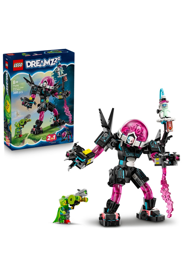 ® DREAMZzz™ Mateo, Siber Beyin Robotuna Karşı 71495 - 8+ Çocuklar için Oyuncak Yapım Seti (368P) - 1