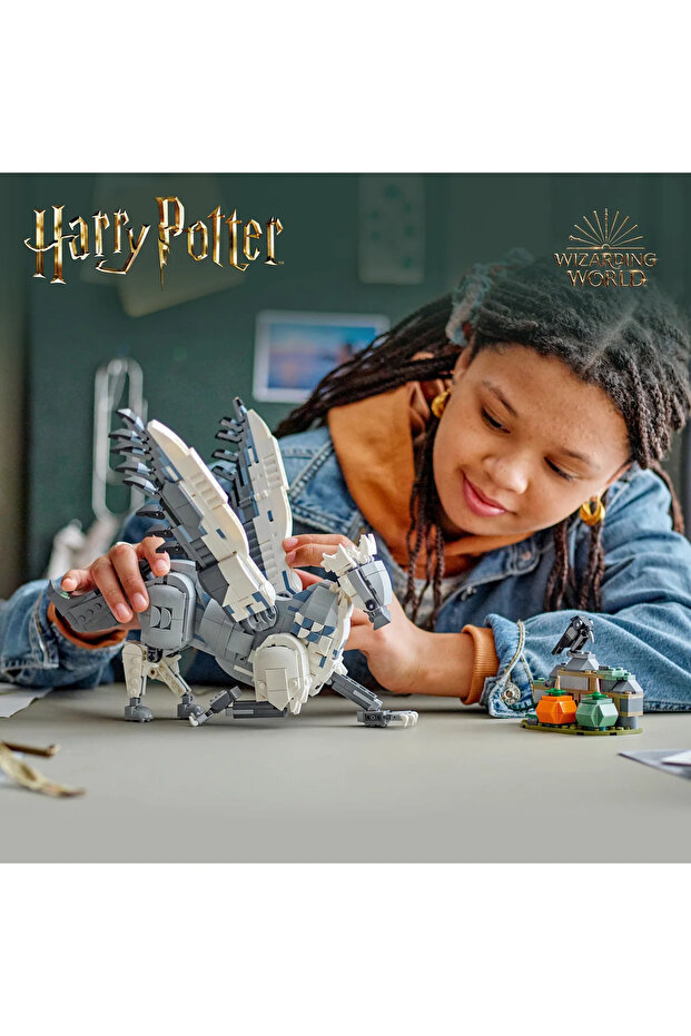 ®   Harry Potter ™   Şahgaga 76427 - 9+ Hippogriff Model Building Kit for Harrypotter Fans (723P) - 5