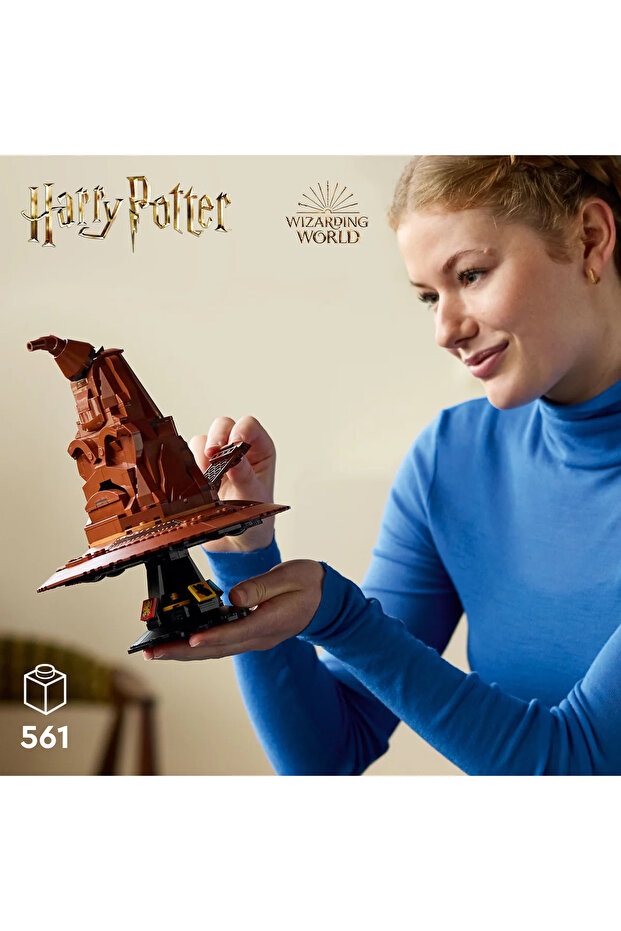 ® Harry Potter™ Konuşan Seçmen Şapka 76429 - Yetişkin için Koleksiyonluk Model Yapım Seti (561P) - 6