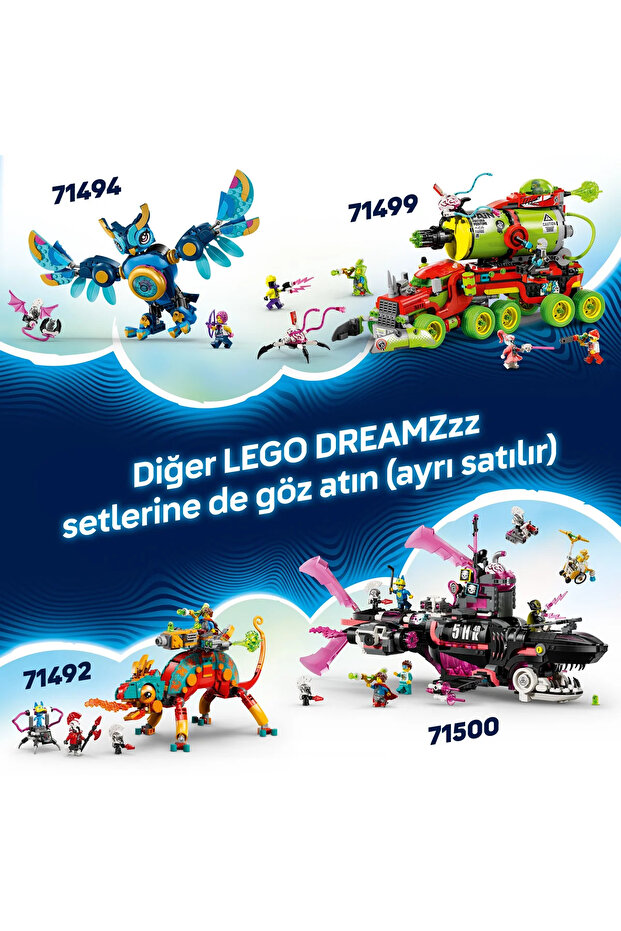 ® DREAMZzz™ Mateo, Siber Beyin Robotuna Karşı 71495 - 8+ Çocuklar için Oyuncak Yapım Seti (368P) - 10