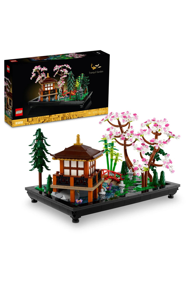 ® Icons Huzurlu Bahçe 10315 - 18+ Yaratıcı Model Yapım Seti (1363Parça) - 1
