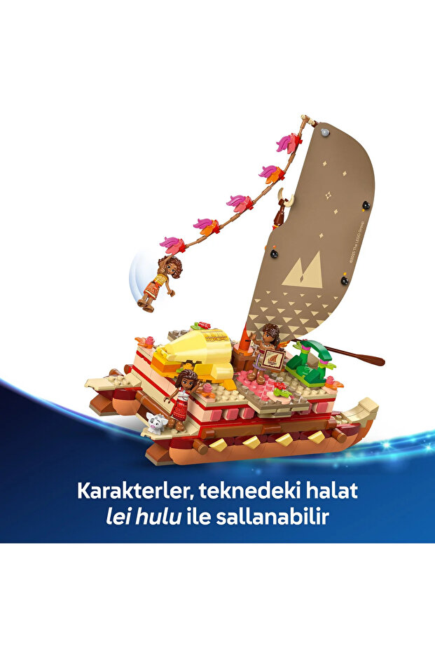 ® ǀ Disney Princess Moana'nın Macera Kanosu 43270 - 6+ Oyuncak Yapım Seti (529Parça) - 8