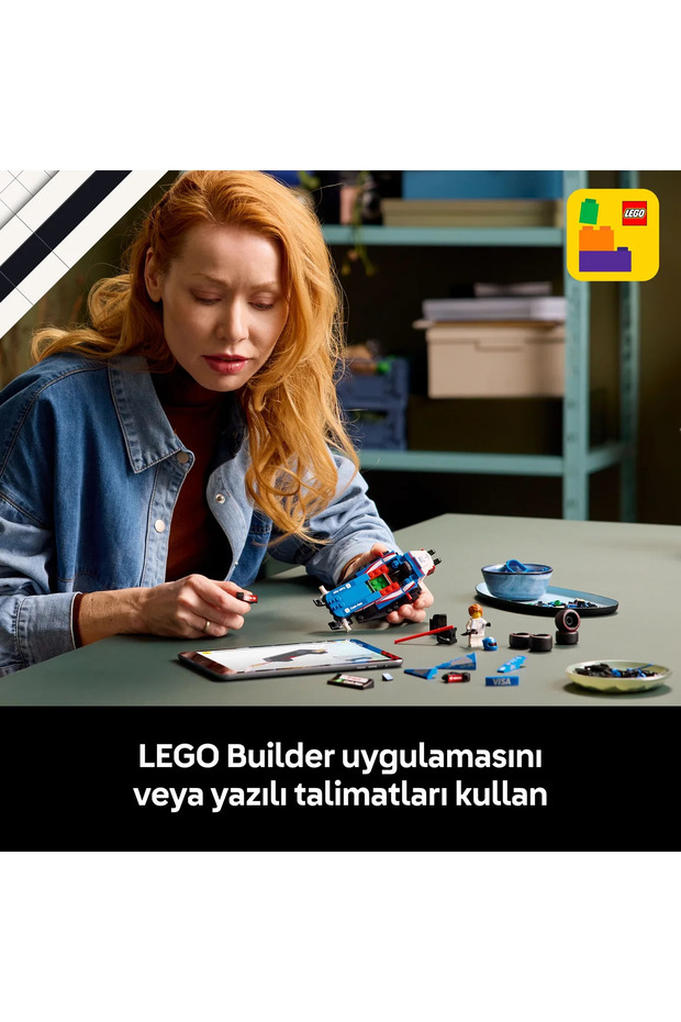 ® Speed Champions Visa Cash App RB VCARB 01 F1® Yarış Arabası 77246 - 18+ Oyuncak Seti (248Pr) - 10
