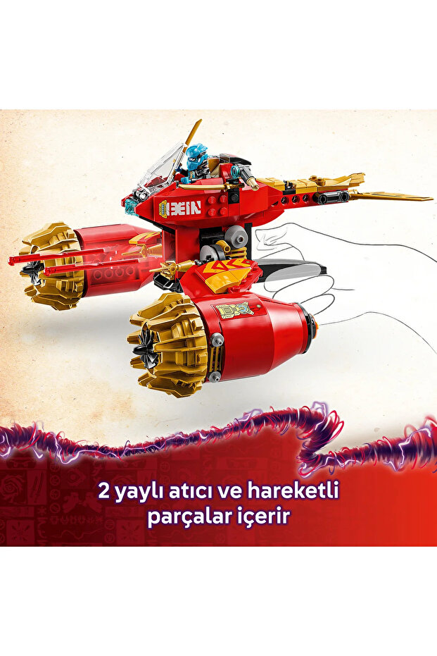 ® NINJAGO® Kai’nin Robot Fırtına Aracı 71830 - 7+ Çocuklar için Yaratıcı Oyuncak Yapım Seti (333 P) - 9