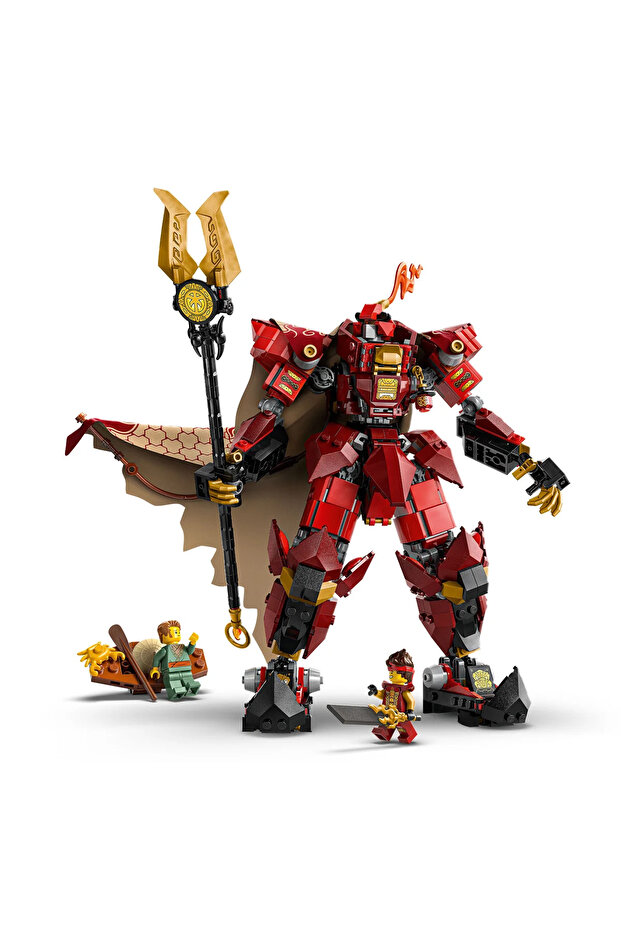 ® NINJAGO® Ateş Şövalyesi Robotu 71846 - 14+ Çocuklar için Yaratıcı Oyuncak Yapım Seti (996P) - 7