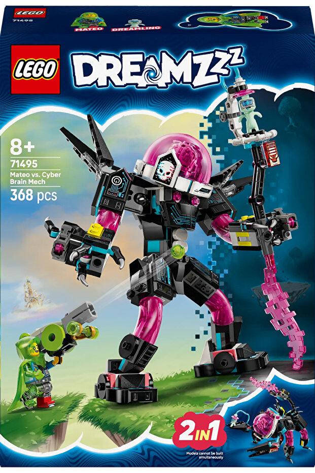 ® DREAMZzz™ Mateo, Siber Beyin Robotuna Karşı 71495 - 8+ Çocuklar için Oyuncak Yapım Seti (368P) - 3