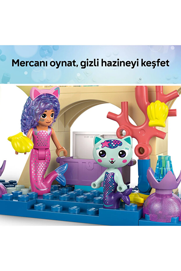 ® Gabby’s Dollhouse Deniz Kızı Gabby’nin Akvaryum Macerası 11204 - 4+ Oyuncak Yapım Seti (103P) - 9