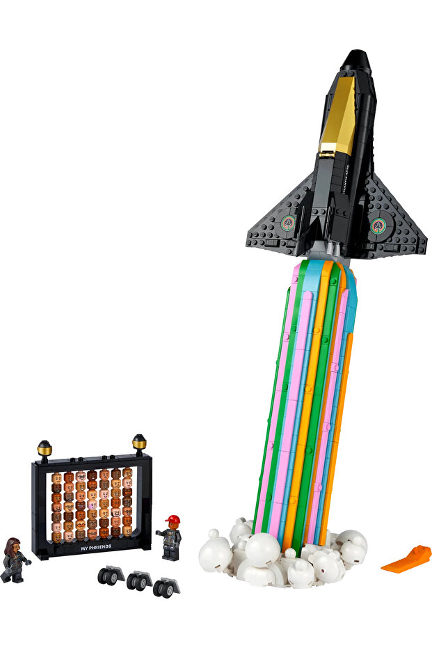 ® Icons Pharrell Williams ile Over the Moon 10391 - Yetişkinler için Model Yapım Seti (966 Parça) - 3