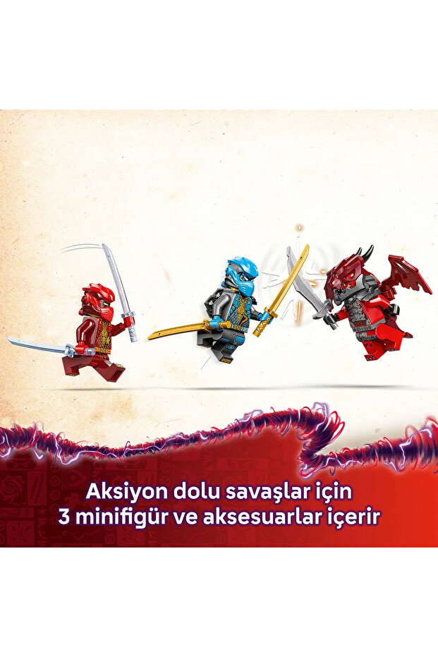 ® NINJAGO® Kai’nin Robot Fırtına Aracı 71830 - 7+ Çocuklar için Yaratıcı Oyuncak Yapım Seti (333 P) - 8