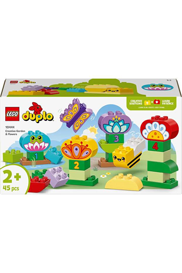 ® DUPLO® Kasabası Yaratıcı Bahçe ve Çiçekler 10444 - 2+ Eğitici Oyuncak Yapım Seti (45P) - 4