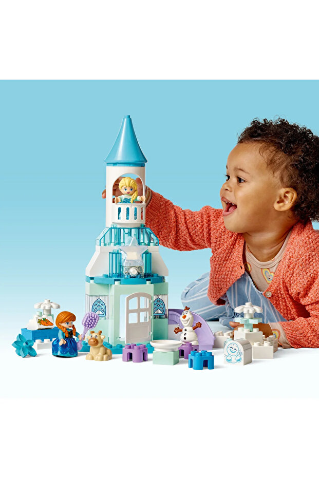 ® DUPLO® Disney Anna ve Elsa’nın Karlar Ülkesi Şato Partisi 10455 - 2+ Oyuncak Yapım Seti (54P) - 11