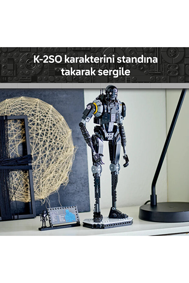 ® Star Wars K-2SO Güvenlik Droidi 75434 – 10 Yaş Üzeri için Oyuncak Yapım Seti (845 Parça) - 7
