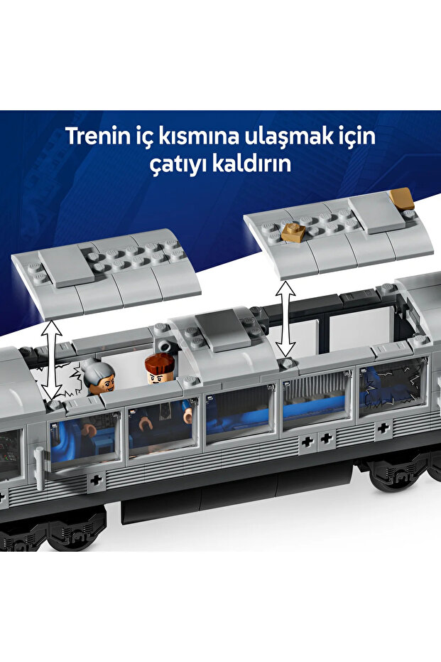 ® ǀ Marvel Örümcek Adam ile Doktor Oktopus Metro Sahnesi 76321 – 9+ için Oyuncak Seti (393p) - 10