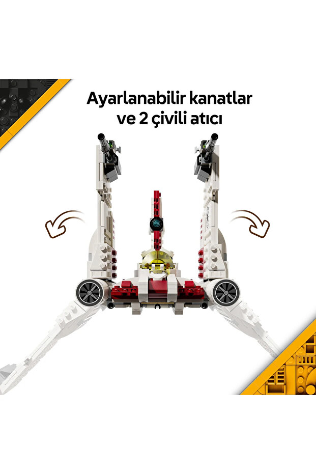 ® Star Wars V-19 Torrent Starfighter 75432 – 9 Yaş Üzeri Çocuklar için Oyuncak Seti (567 Parça) - 6
