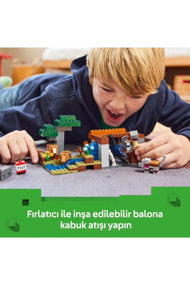 ® Minecraft® Armadillo Maden Keşfi 21269 - 8+ Çocuklar için Yaratıcı Oyuncak Yapım Seti (247P) - 9