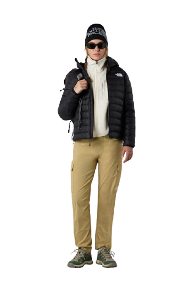 W CLASSIC DOWN HOODED JACKET - 1