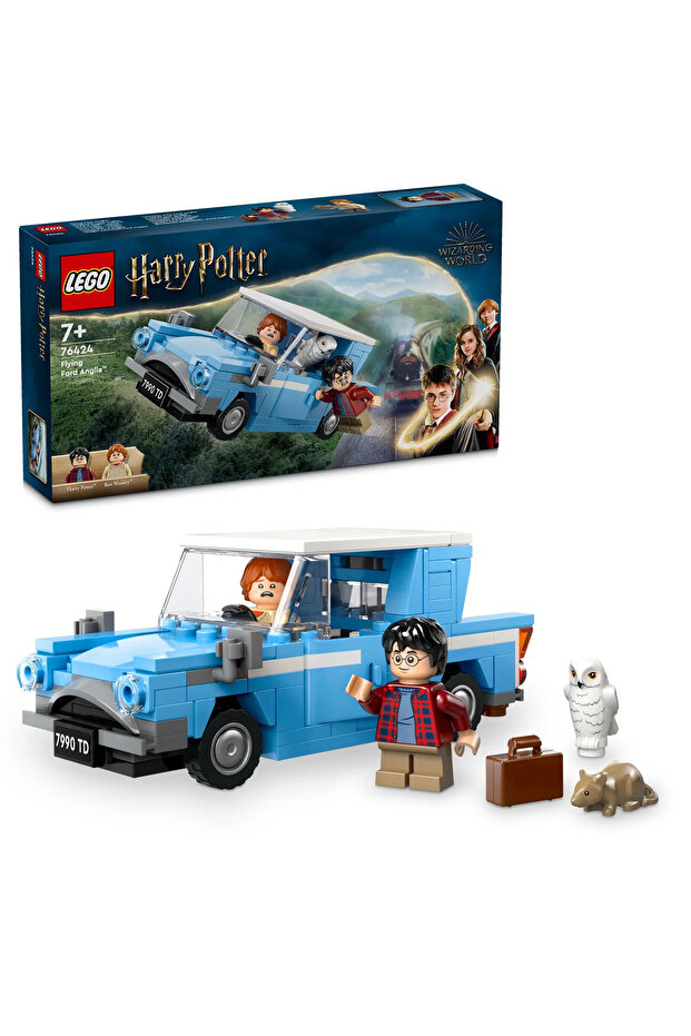 ® Harry Potter™ Uçan Ford Anglia™ 76424 - 7+ Koleksiyonluk Yaratıcı Oyuncak Yapım Seti (165P) - 1