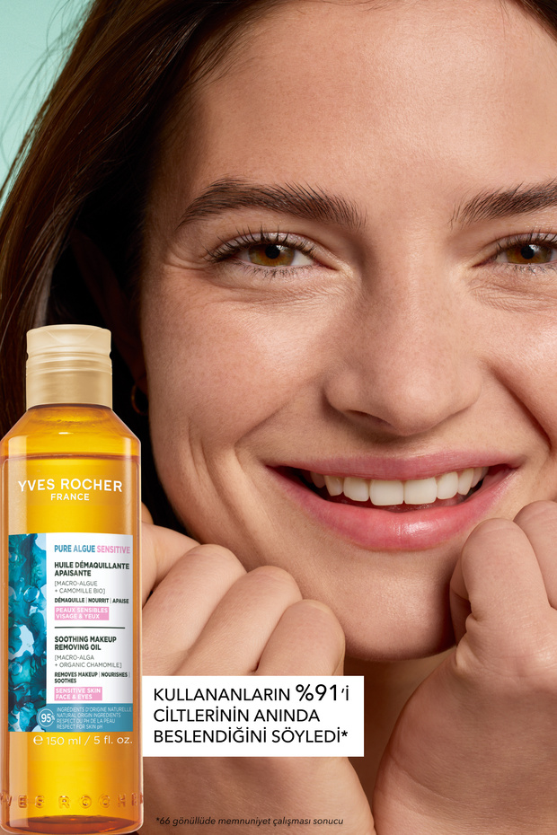 Yüz Yıkama/Makyaj Temizleme Yağı-Hassas Dahil Tüm Cilt-Pure Algue Sensitive Botanik Kompleks 150ml - 4