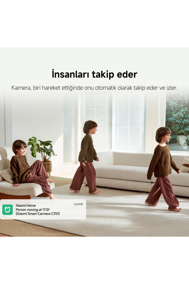 Smart Camera C701 4K Akıllı Güvenlik Kamerası (Xiaomi Türkiye Garantili) - 5