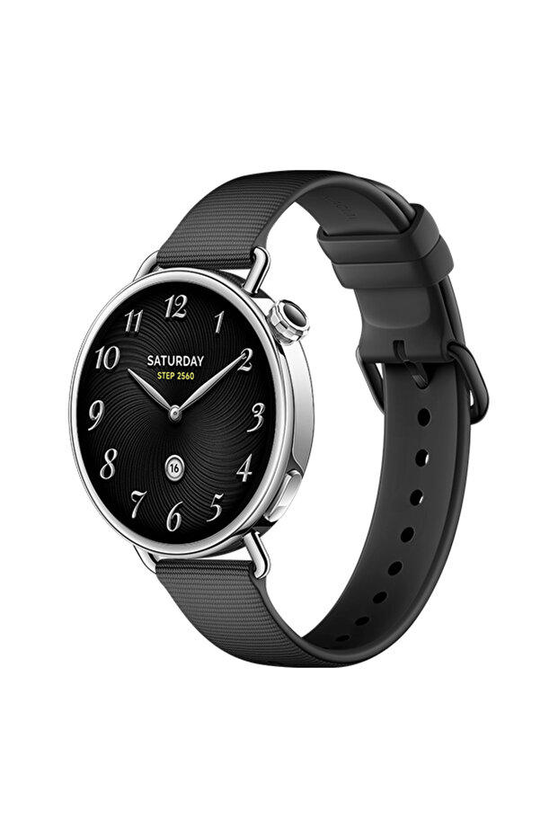 Watch S4 41mm Akıllı Saat Siyah Floroelastomer Kauçuk Kayış (Xiaomi Türkiye Garantili) - 1