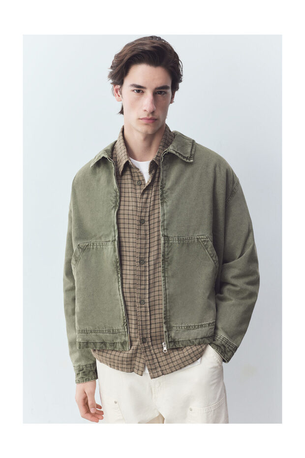 Man Short Denim Jacket - 1