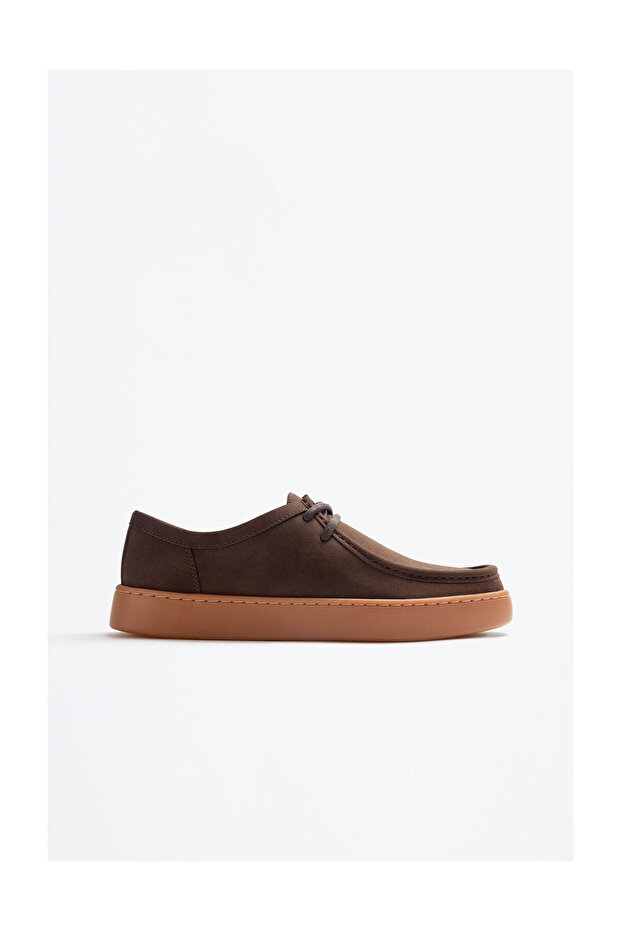 Męskie obuwie codzienne sznurowane - 6