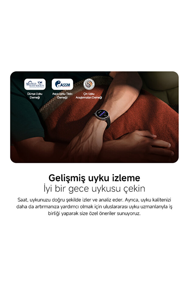 Watch S4 41mm Akıllı Saat Siyah Floroelastomer Kauçuk Kayış (Xiaomi Türkiye Garantili) - 10