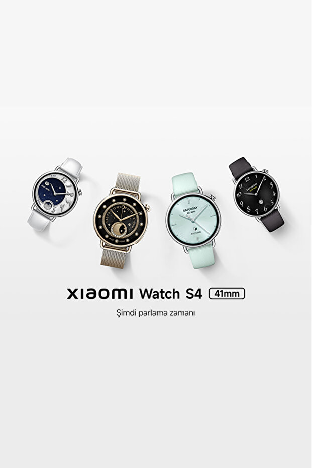 Watch S4 41mm Akıllı Saat Siyah Floroelastomer Kauçuk Kayış (Xiaomi Türkiye Garantili) - 9