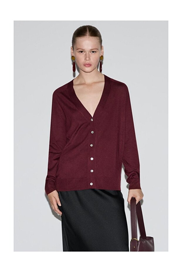 Woman Basic Knit Jacket - 1