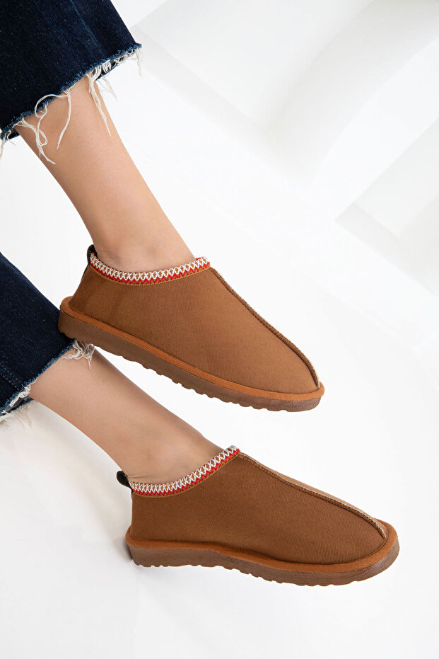 Taba Süet Kadın Bot & Bootie 20949 - 2