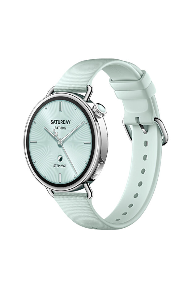 Watch S4 41mm Akıllı Saat Mint Yeşili Floroelastomer Kauçuk Kayış (Xiaomi Türkiye Garantili) - 1