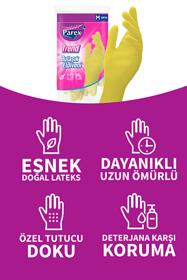 Bulaşık Eldiveni Orta - 3