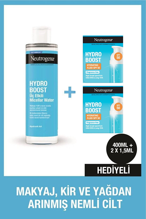 Hydro Boost Micellar Water 400ml + SPF 50 Hediye - 1
