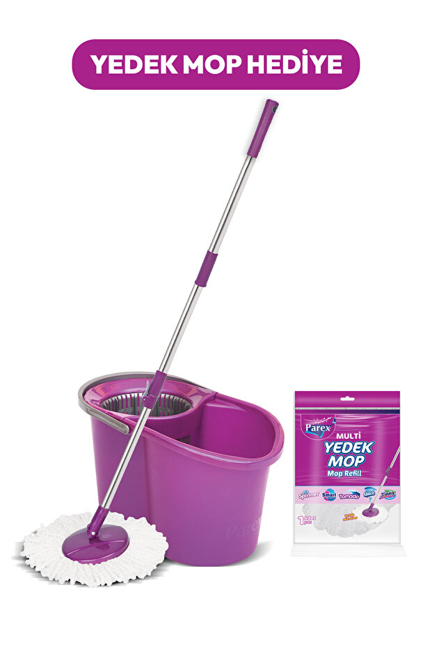 Tornado Automatic Cleaning Set with Spare Mop Gift - 2