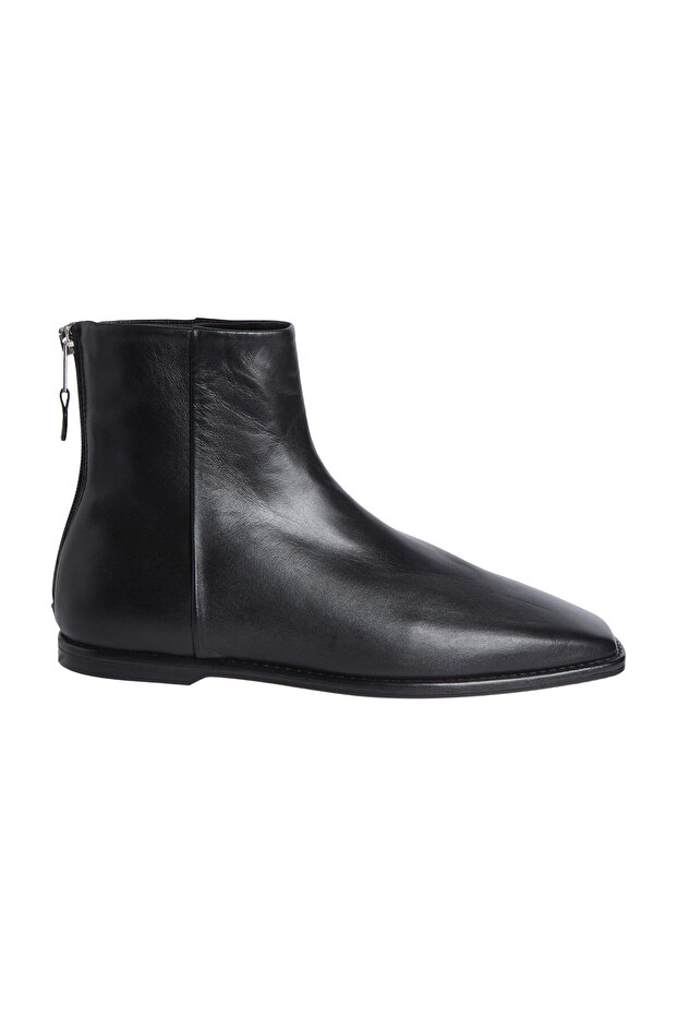 Slim Back Zip Ankle Boot - 1