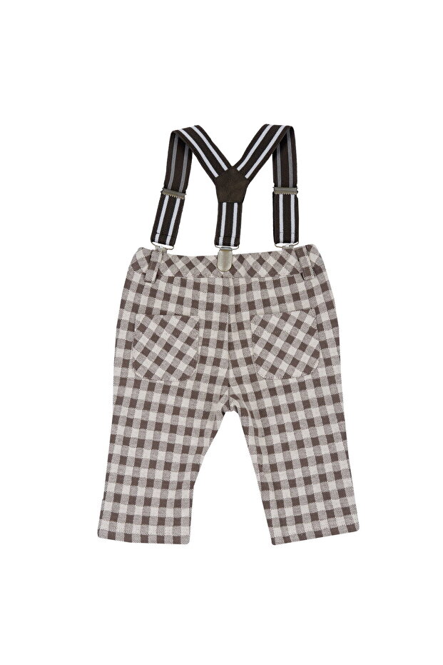 Askılı Uzun Pantolon - 2